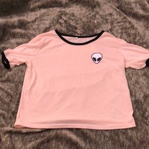 alien crop top